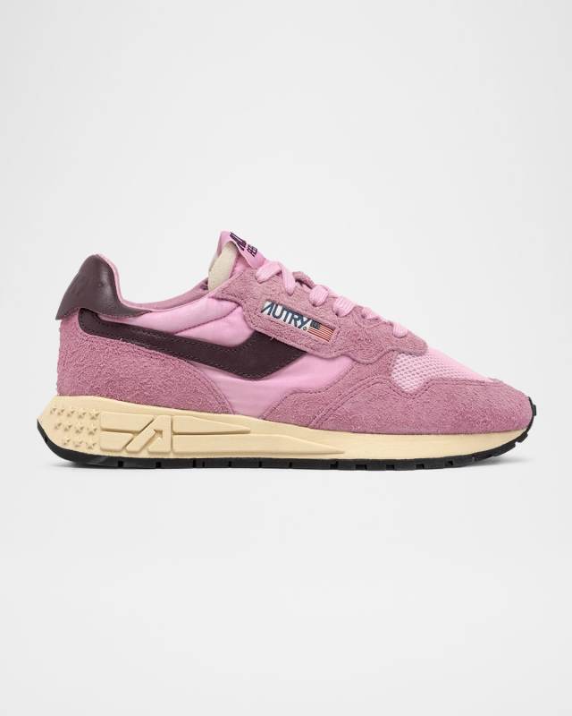 Reelwind Suede Retro Trainer Sneakers